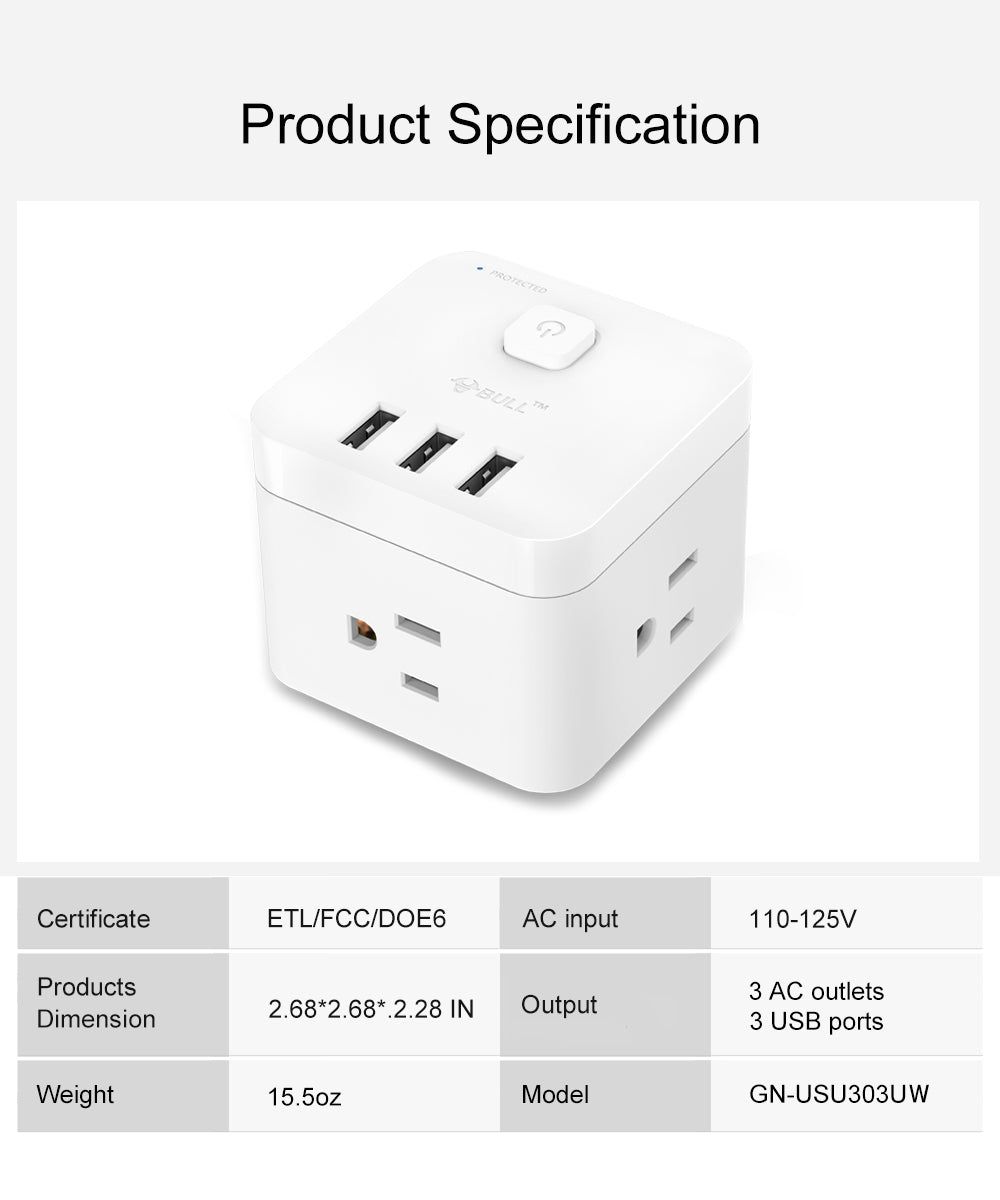 Bull Portable 6-in-1 Power Cube